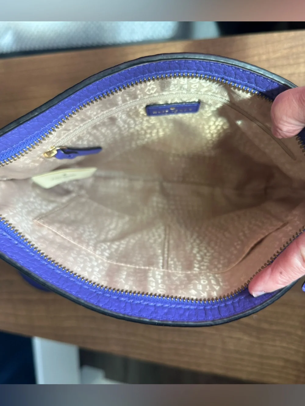 Kate Spade Bay Street Cora Purple Crossbody Bag - Excellent Condition! - Picture 6 of 10